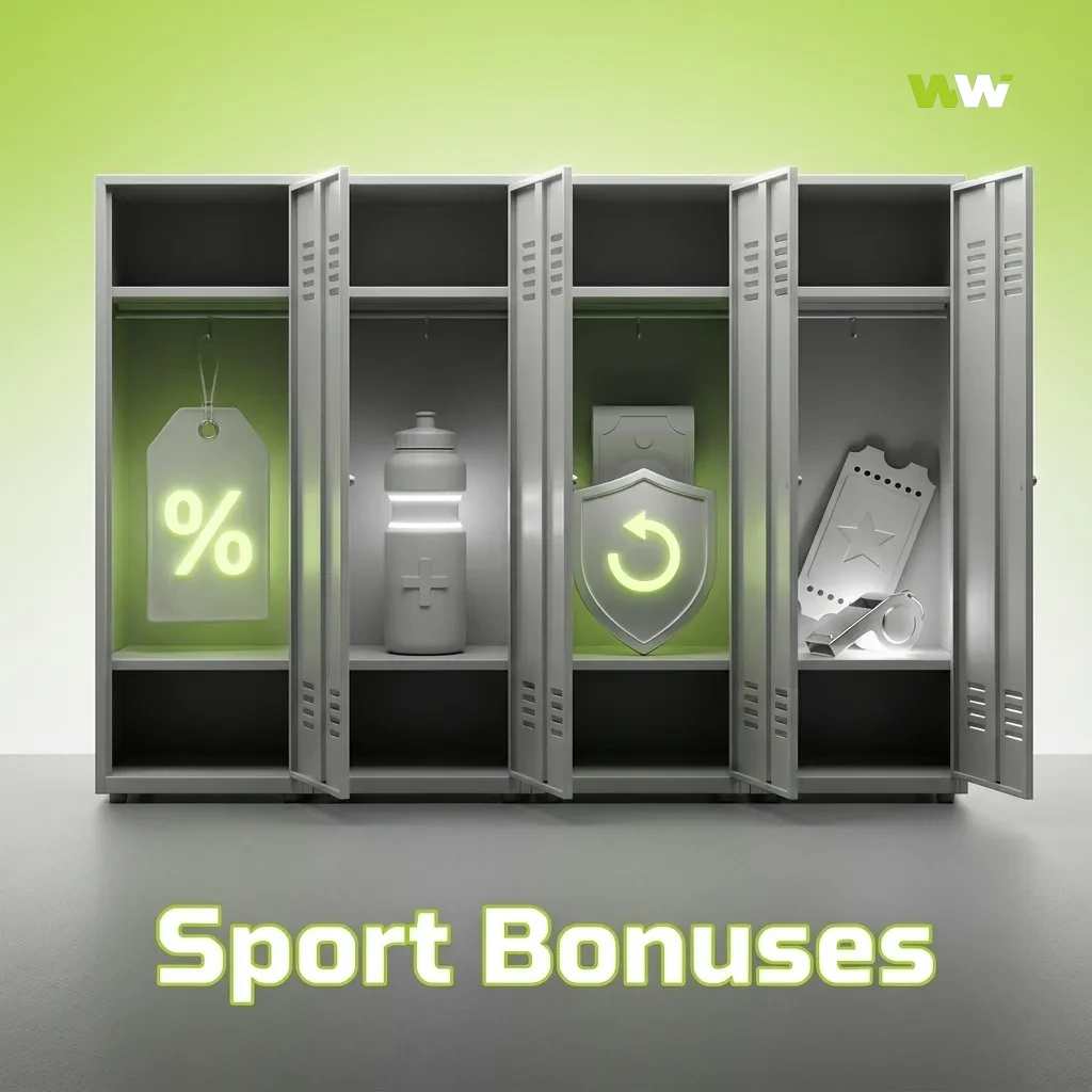 Sport bonuses banner highlighting first deposit boost, cricket acca boost, and esports free bet offers in Bangladesh currency
